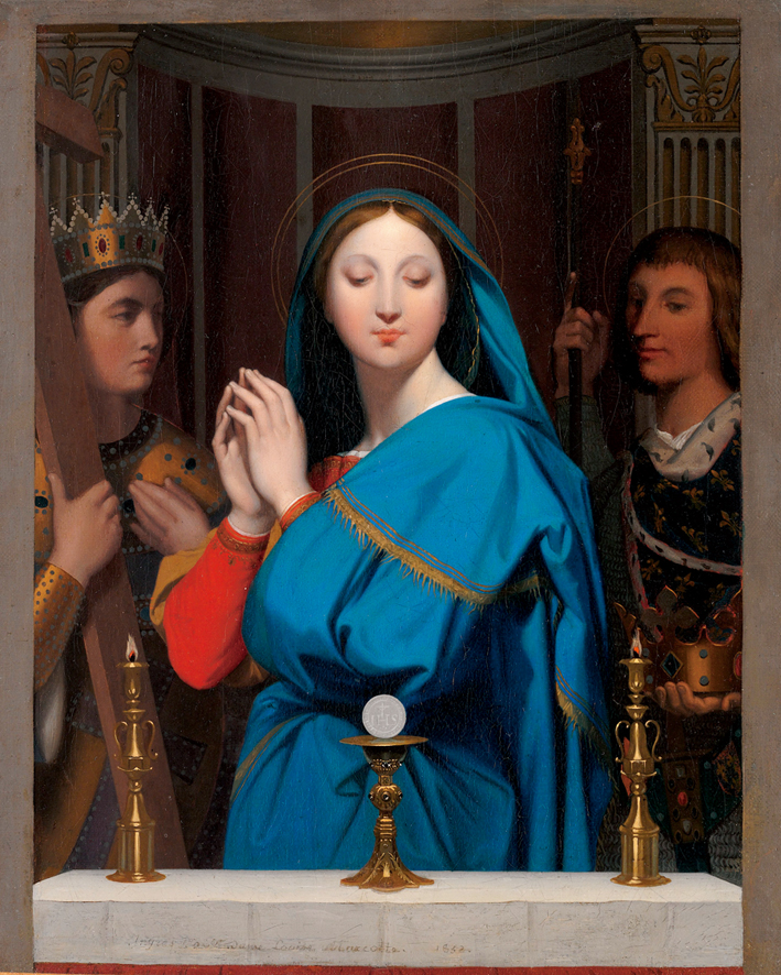  让·奥古斯特·多米尼克·安格尔 Jean Auguste Dominique Ingres ——圣母1